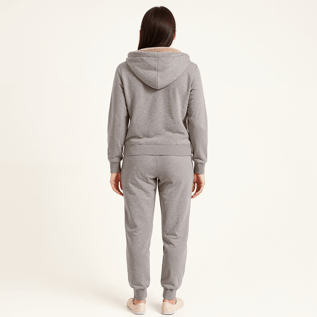 Dames Lounge Set – Hoodie met Ritssluiting, Loungewear-Dames Lounge Set-Suzannies-Suzannies