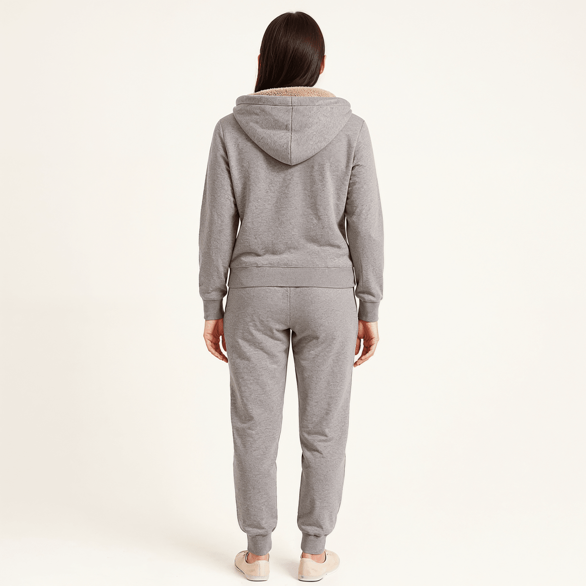 Dames Lounge Set – Hoodie met Ritssluiting, Loungewear-Dames Lounge Set-Suzannies-Suzannies