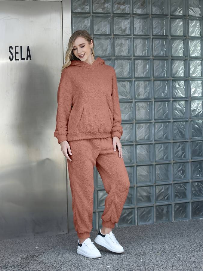 Dames Lounge Set – Loungewear, Losvallend, Tweedelig Set-Dames Lounge Set-Suzannies-Suzannies
