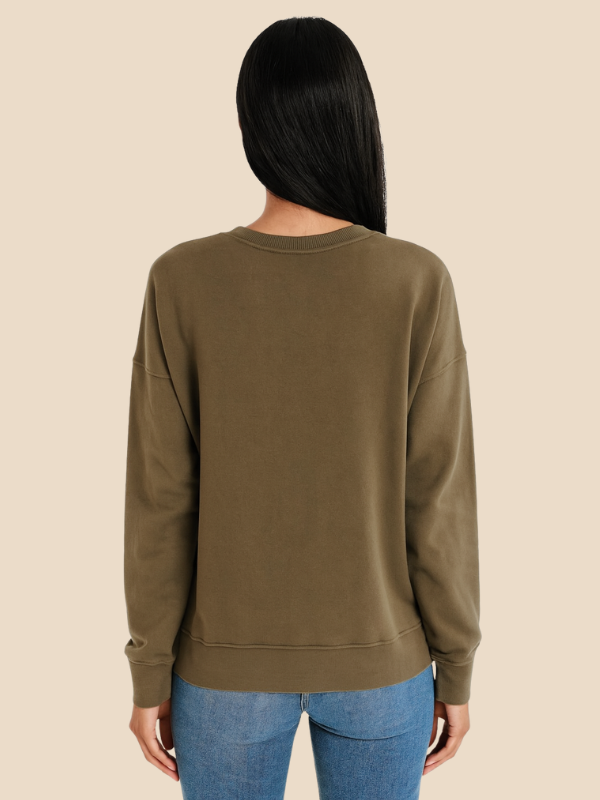 Damestrui – Comfortabele, Warme en Stijlvolle Trui voor de Herfst-Sweater-Suzannies-Khaki-S-Suzannies